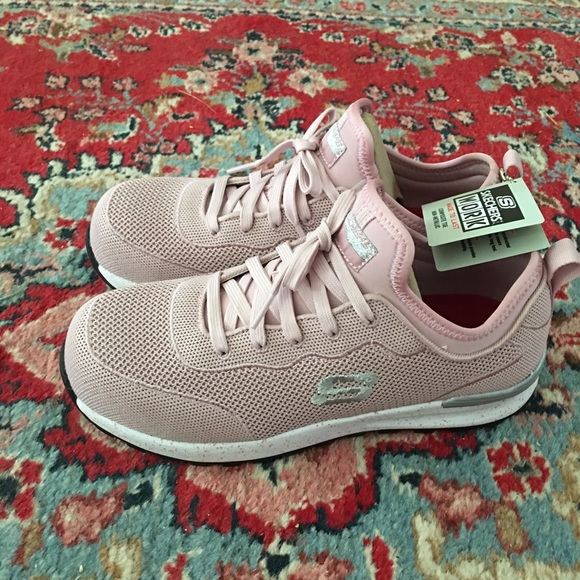New Skechers Work Comp Toe Bulkin Balran Womens Sneakers 108033 Sz 8 - Picture 2 of 14